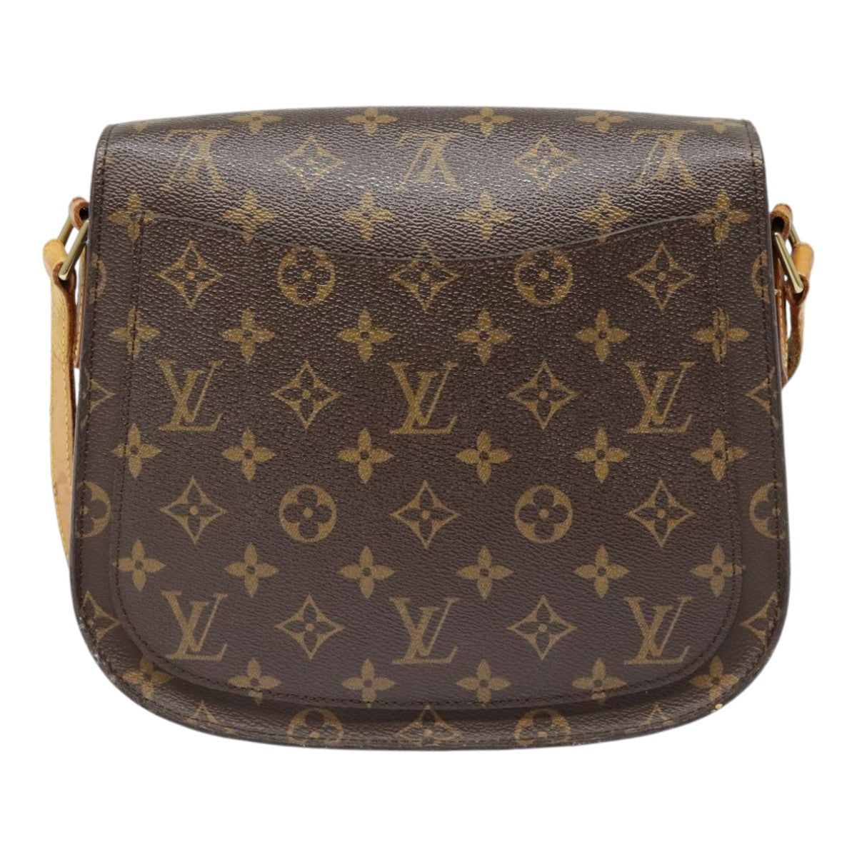 LOUIS VUITTON Monogram Saint Cloud GM Shoulder Bag M51242 LV Auth 92457