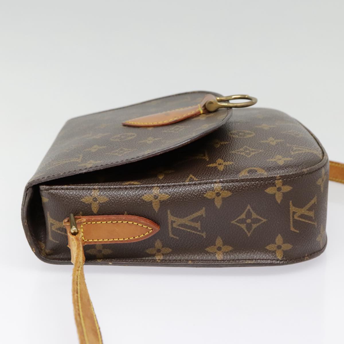 LOUIS VUITTON Monogram Saint Cloud GM Shoulder Bag M51242 LV Auth 92457