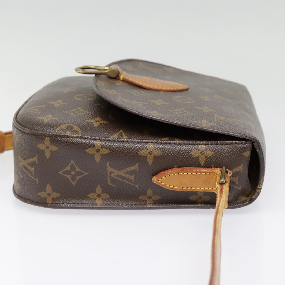 LOUIS VUITTON Monogram Saint Cloud GM Shoulder Bag M51242 LV Auth 92457