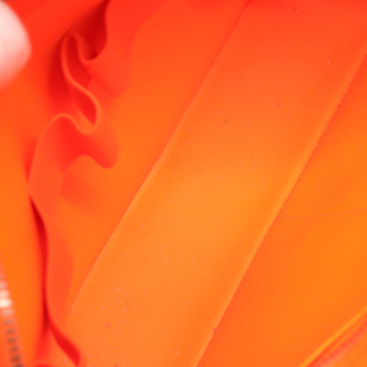 LOUIS VUITTON Damier Infini Trousse Toilette Bag Orange N23348 LV Auth 92529