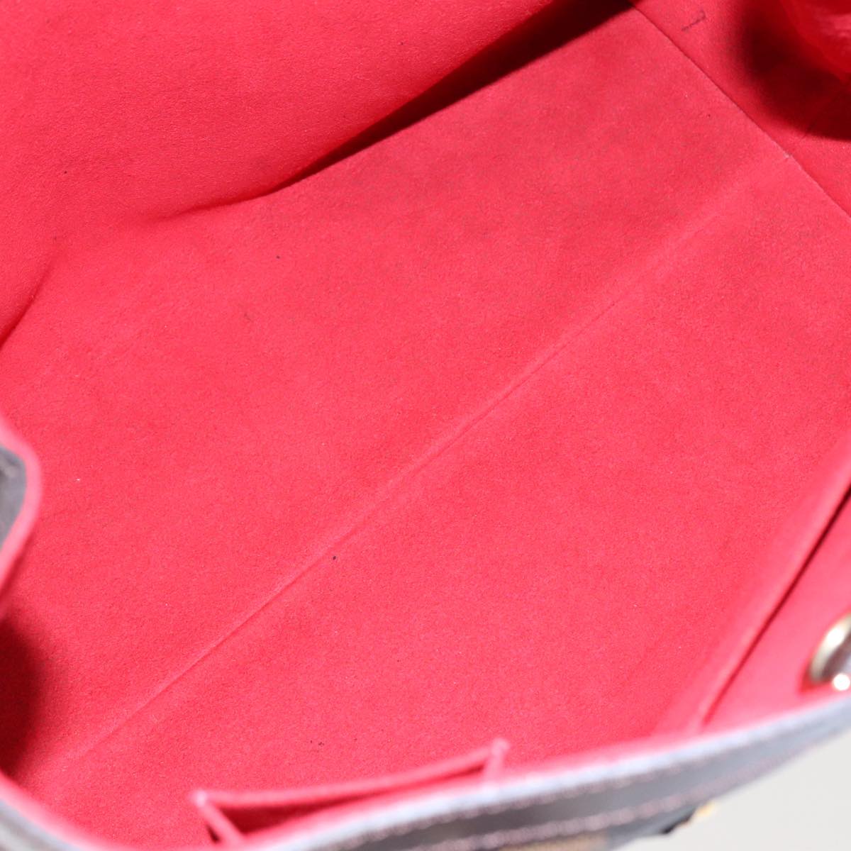 LOUIS VUITTON Damier Ebene Hampstead MM Tote Bag N51204 LV Auth 92738AV