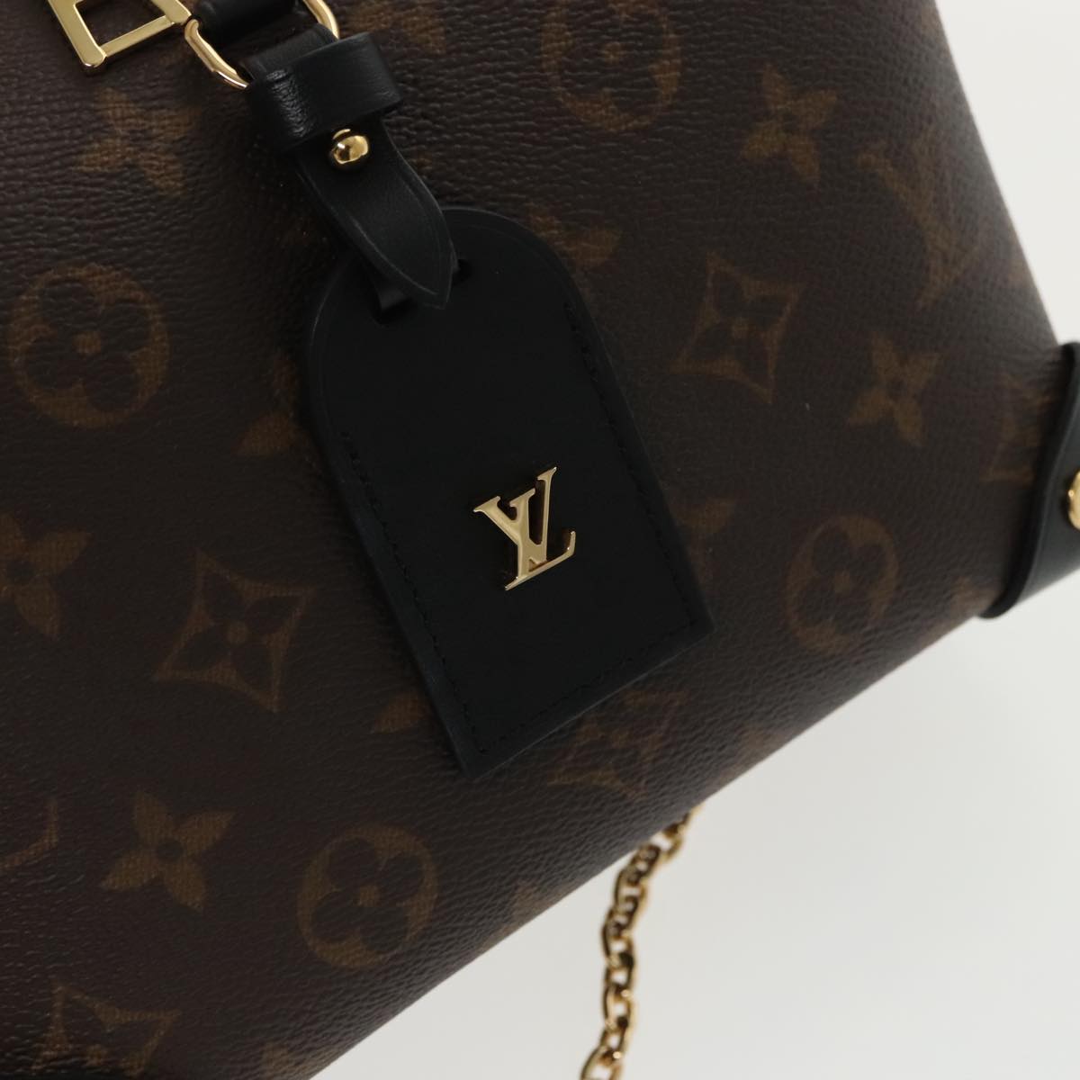 LOUIS VUITTON Monogram Petit Maru Suple Hand Bag 2way M45571 LV Auth 92741S