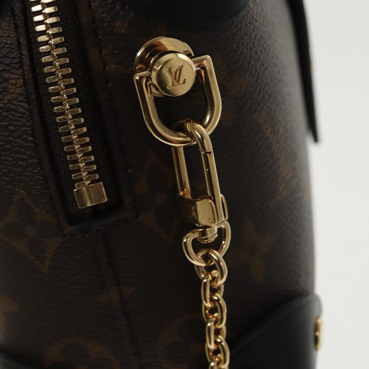 LOUIS VUITTON Monogram Petit Maru Suple Hand Bag 2way M45571 LV Auth 92741S