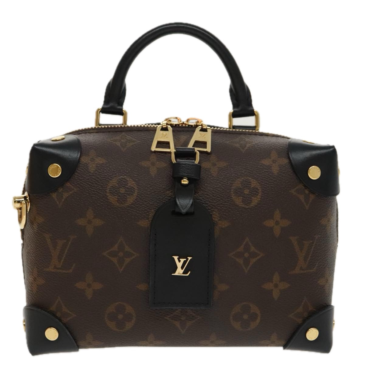 LOUIS VUITTON Monogram Petit Maru Suple Hand Bag 2way M45571 LV Auth 92741S