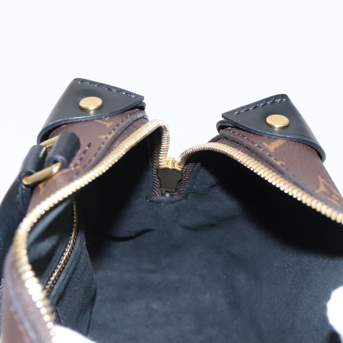 LOUIS VUITTON Monogram Petit Maru Suple Hand Bag 2way M45571 LV Auth 92741S