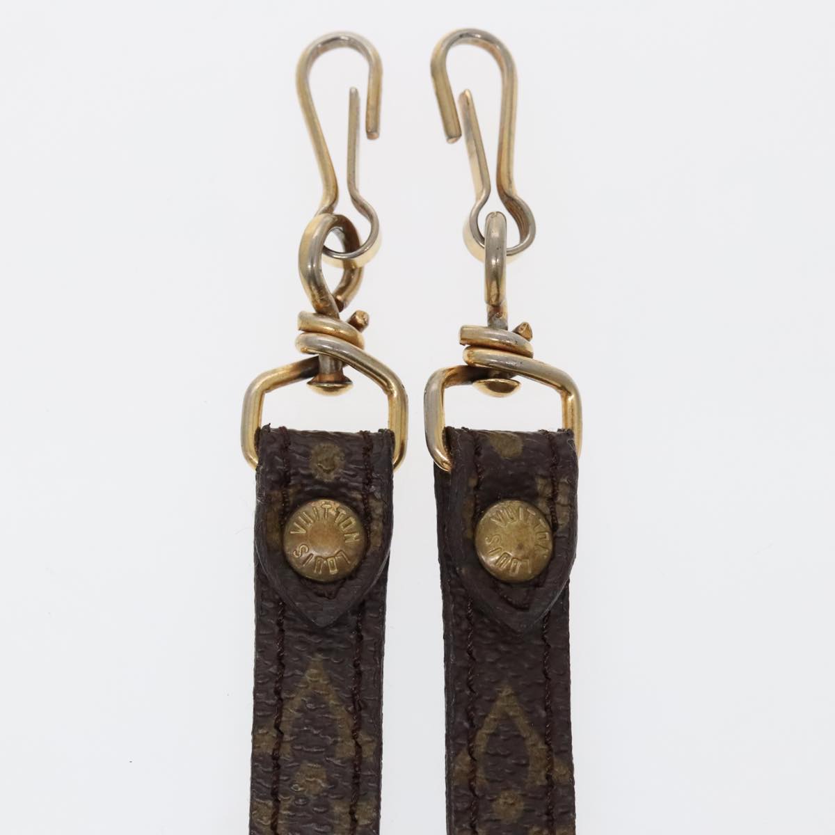 LOUIS VUITTON Monogram Shoulder Strap Vintage 34.3"""" LV Auth 92746