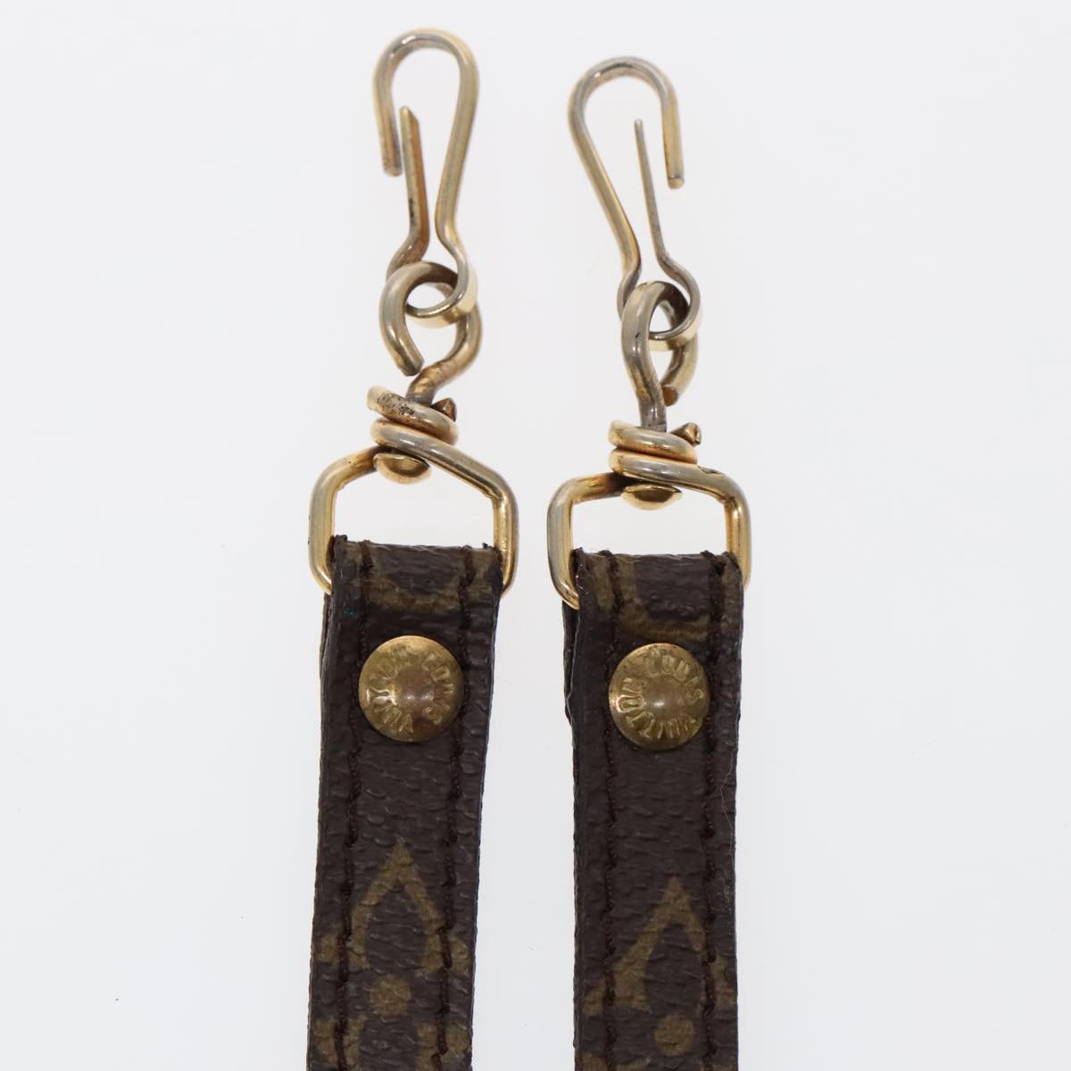 LOUIS VUITTON Monogram Shoulder Strap Vintage 34.3"""" LV Auth 92746