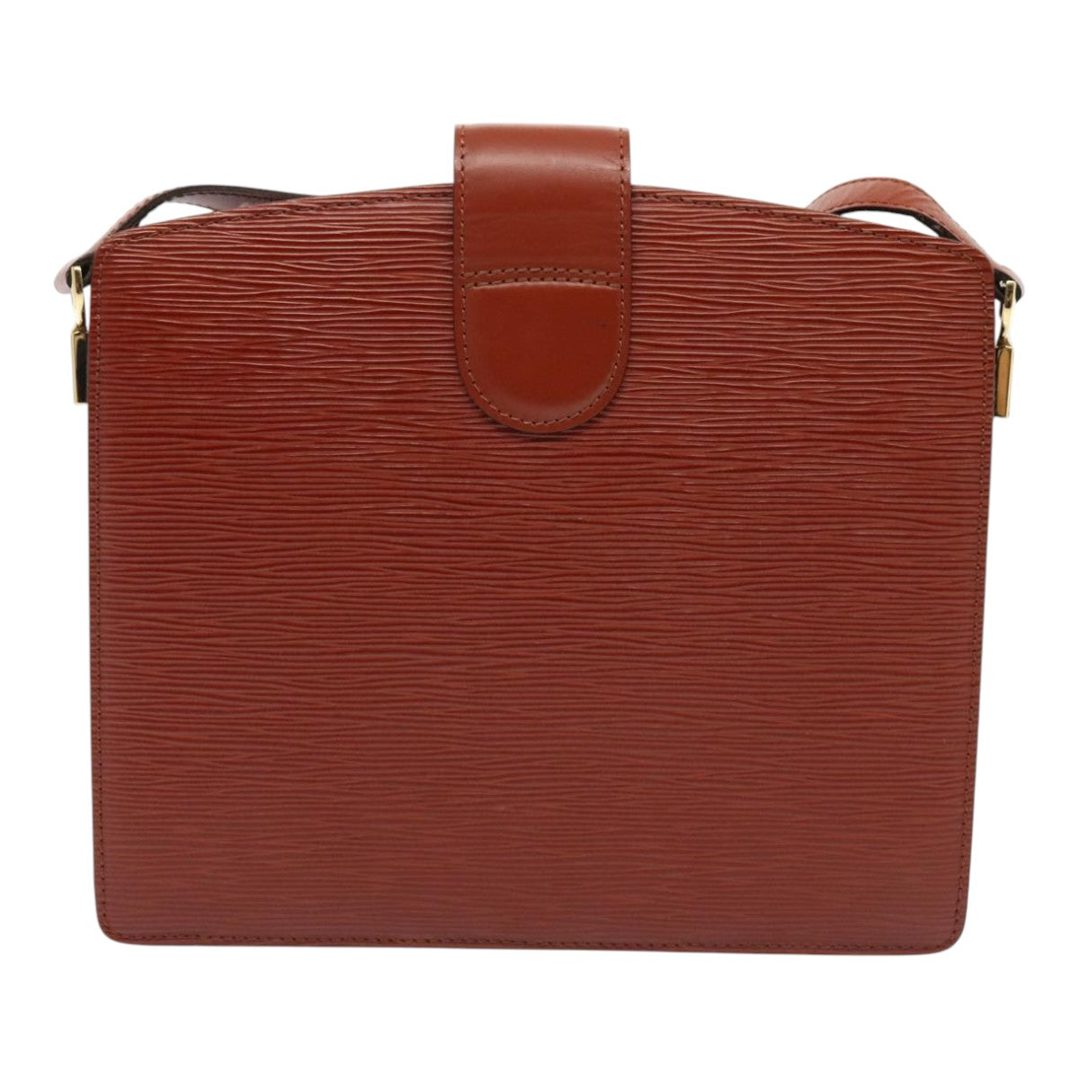 LOUIS VUITTON Epi Capuchin Shoulder Bag Brown M52343 LV Auth 92756