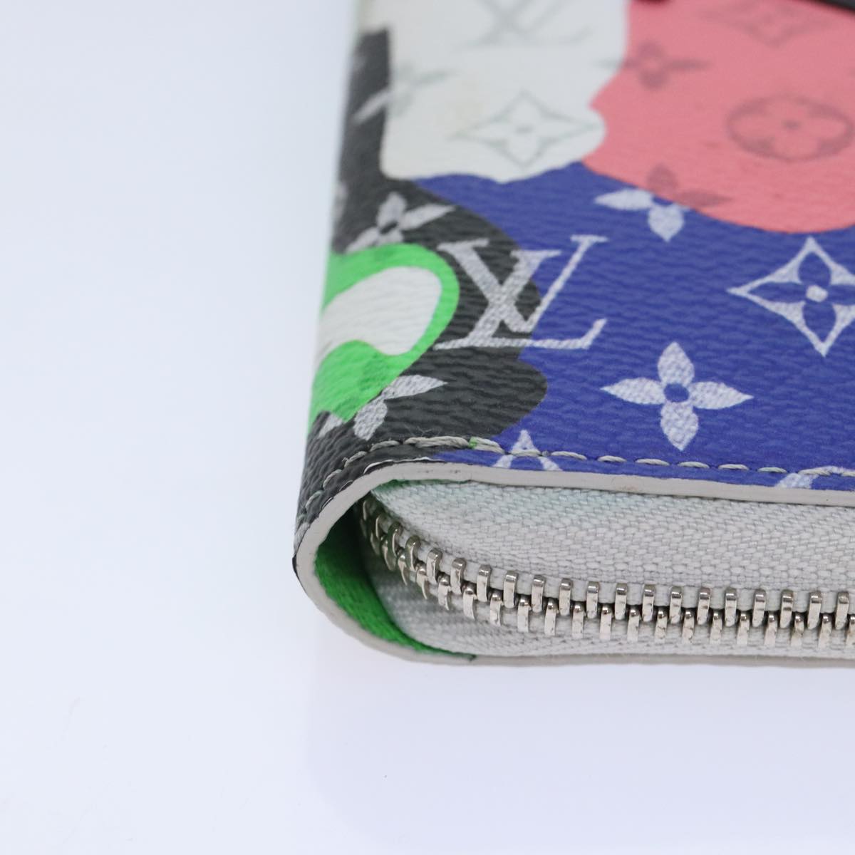 LOUIS VUITTON Monogram LV Portrait Zippy Vertical Wallet M82590 LV Auth 92757SAM