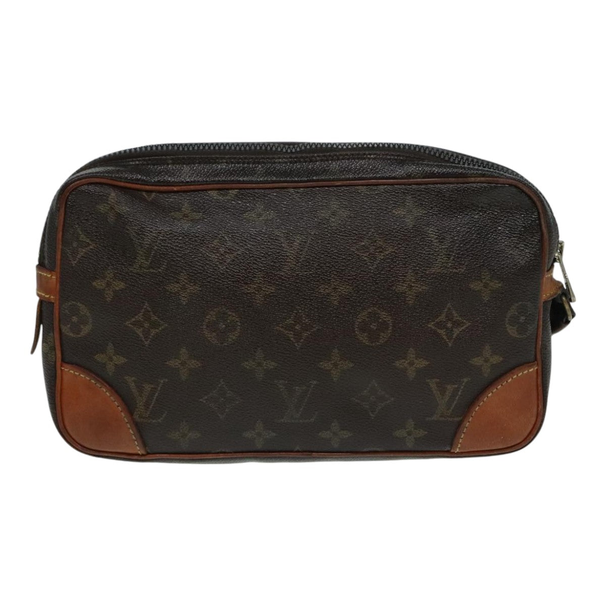 LOUIS VUITTON Monogram Marly Dragonne GM Clutch Bag M51825 LV Auth 92845