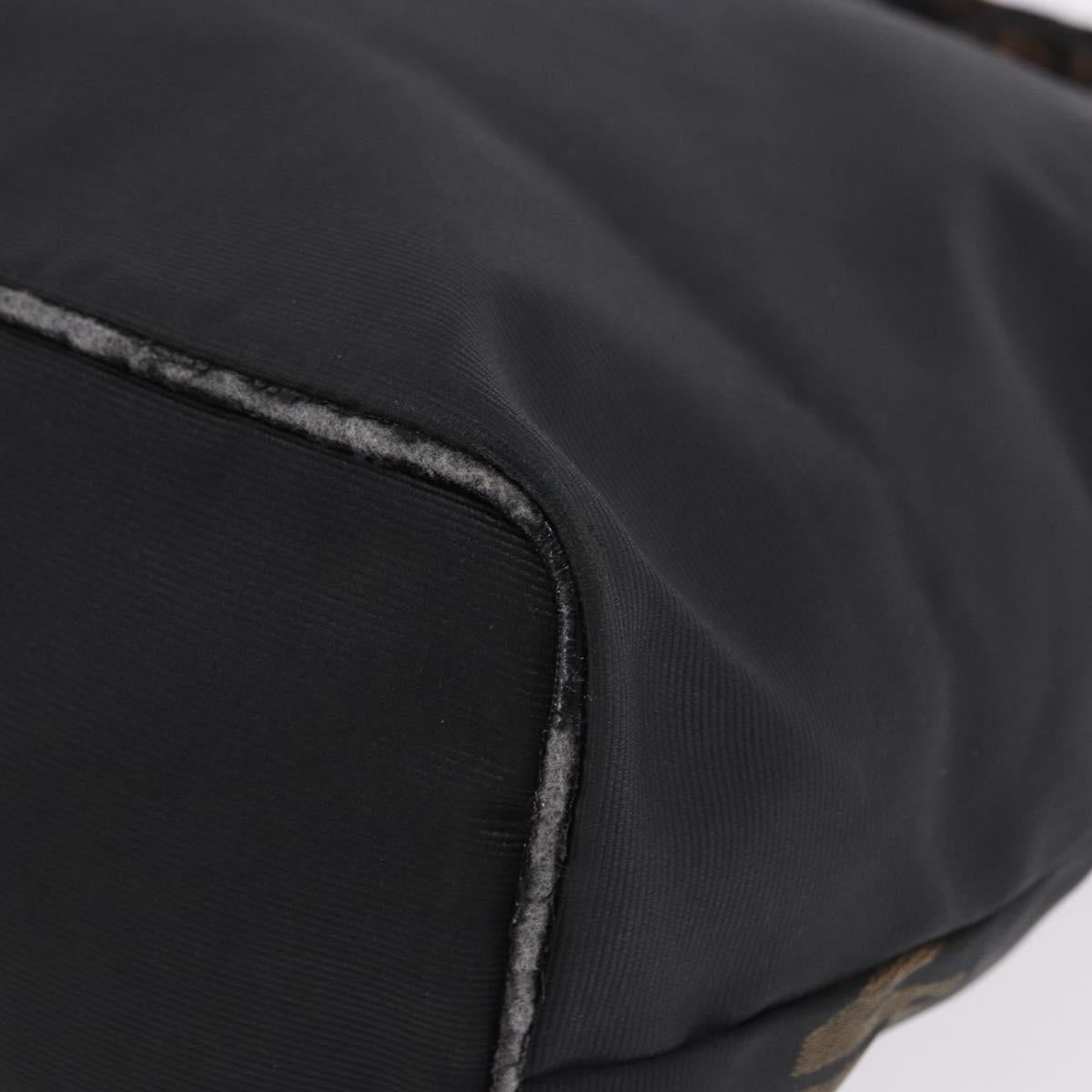 FENDI Hand Bag Black Auth 92994