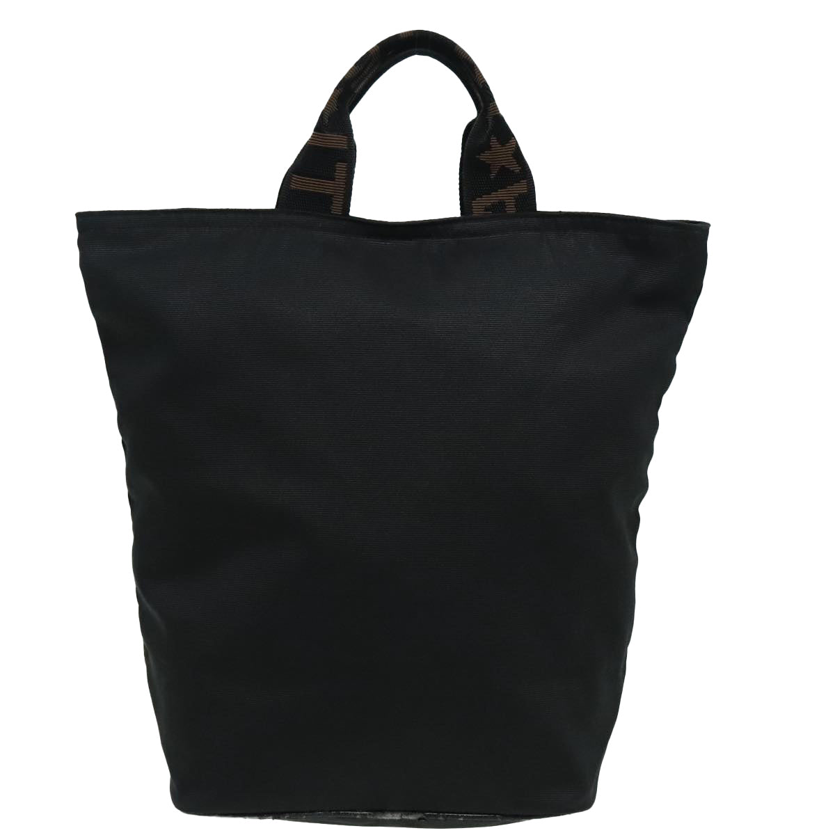 FENDI Hand Bag Black Auth 92994