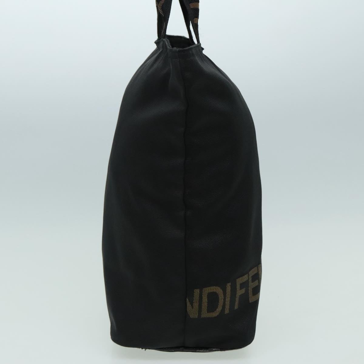 FENDI Hand Bag Black Auth 92994