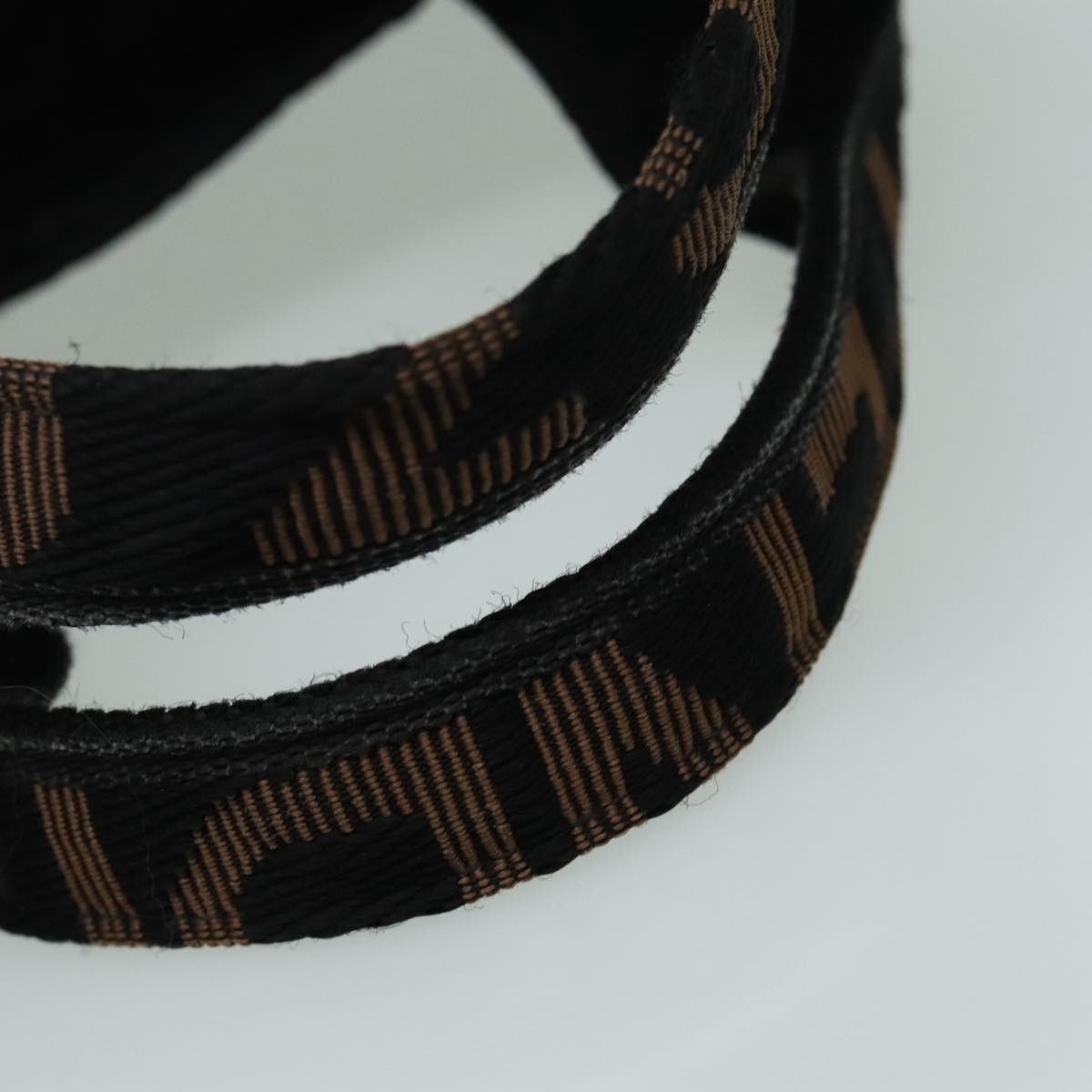 FENDI Hand Bag Black Auth 92994