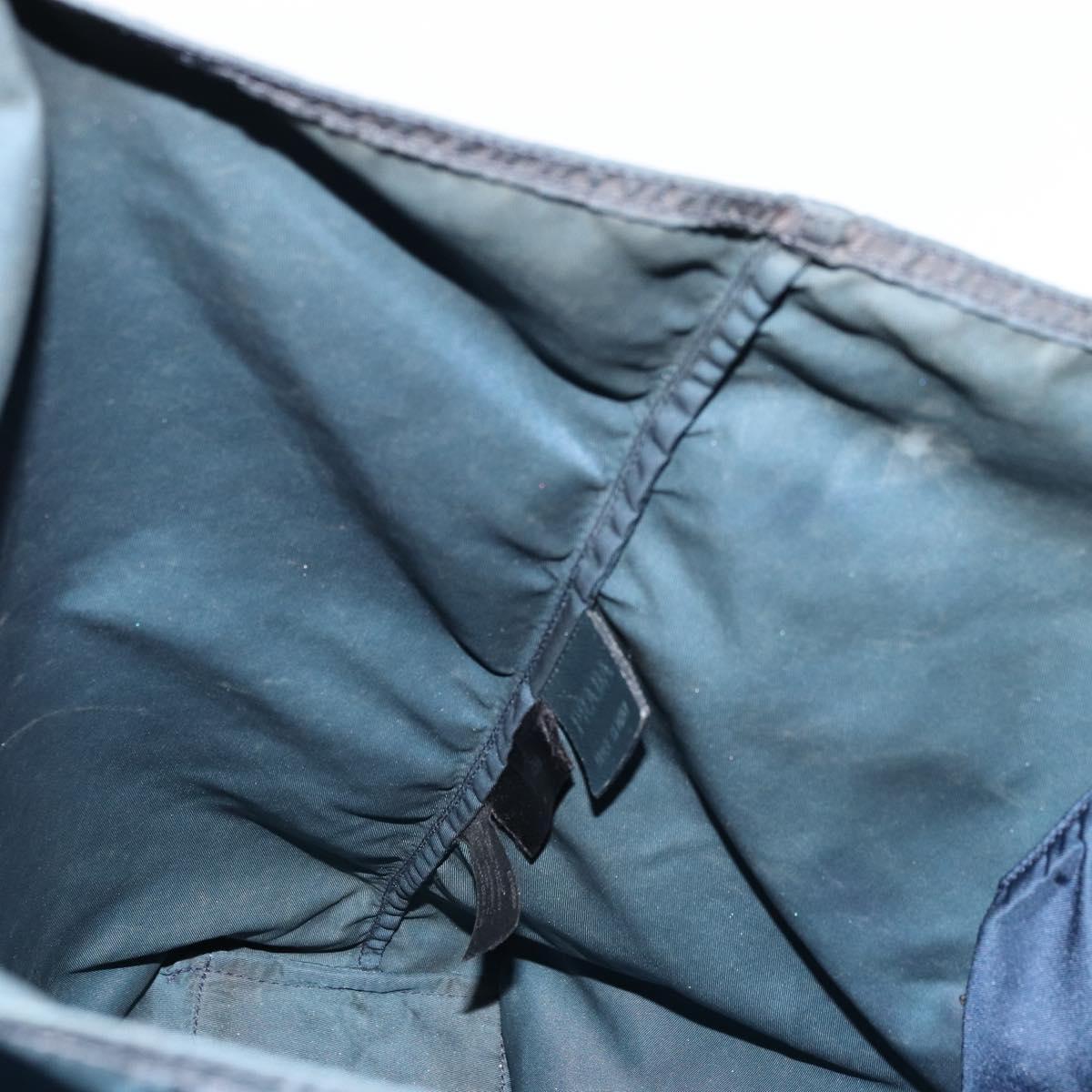 PRADA Robot Tote Bag Nylon Navy Auth 93015