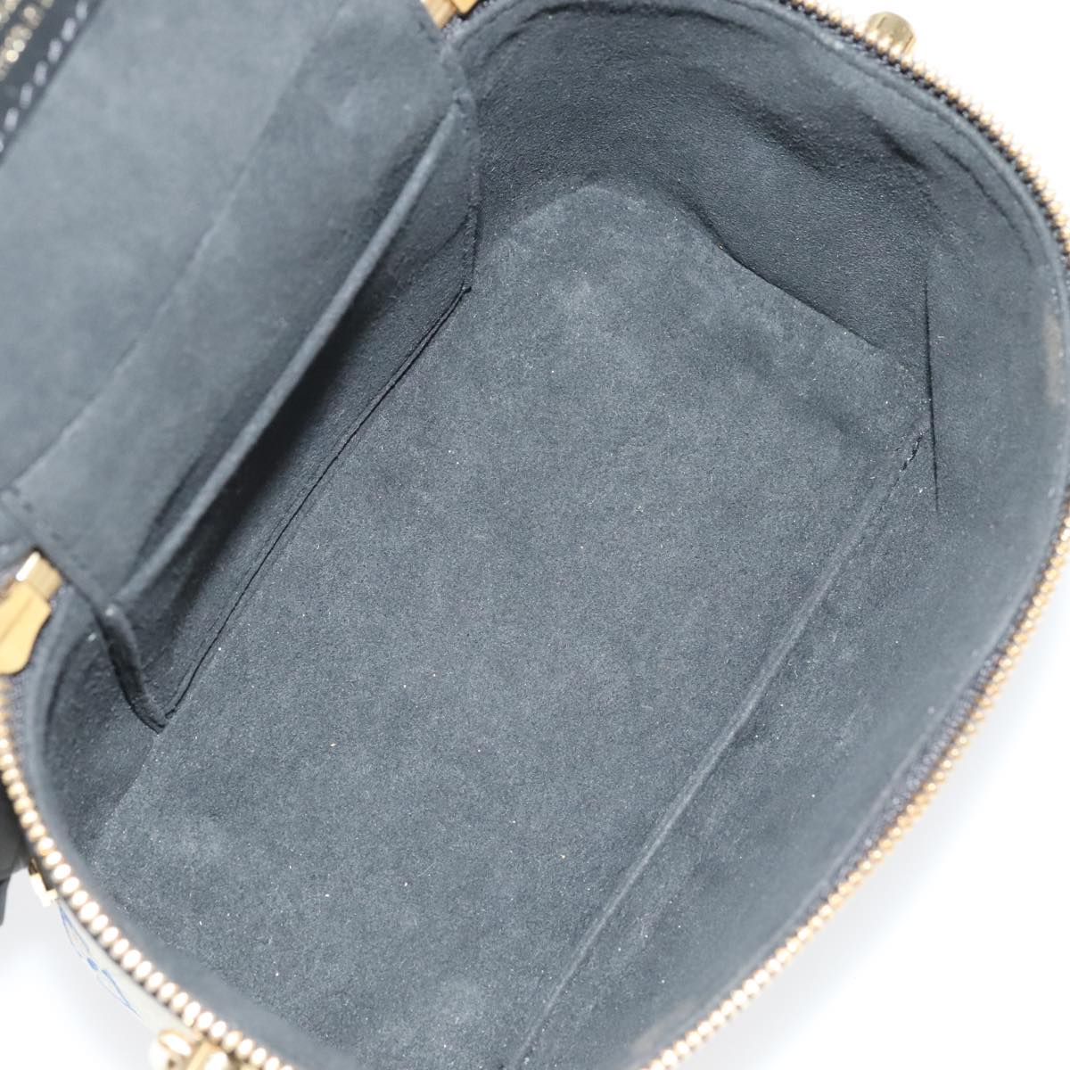 LOUIS VUITTON Monogram Game On Vanity PM Hand Bag White M57458 LV Auth 93070SM