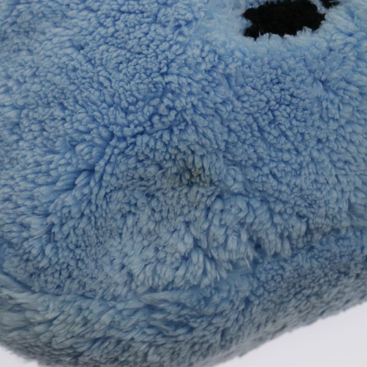 PRADA Mini Hand Bag Pile Blue Auth 93077AM