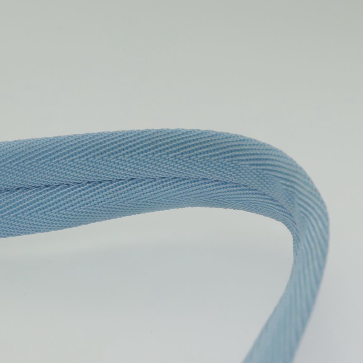 PRADA Mini Hand Bag Pile Blue Auth 93077AM