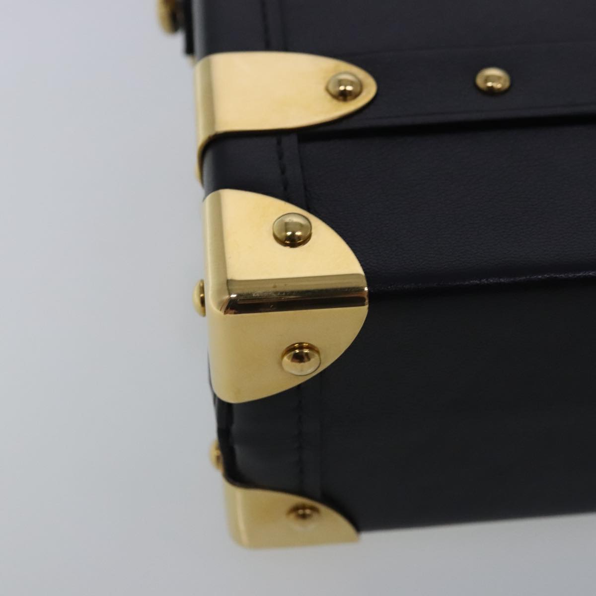 LOUIS VUITTON Petite Mar Shoulder Bag Leather Black M599990 LV Auth 93085SM