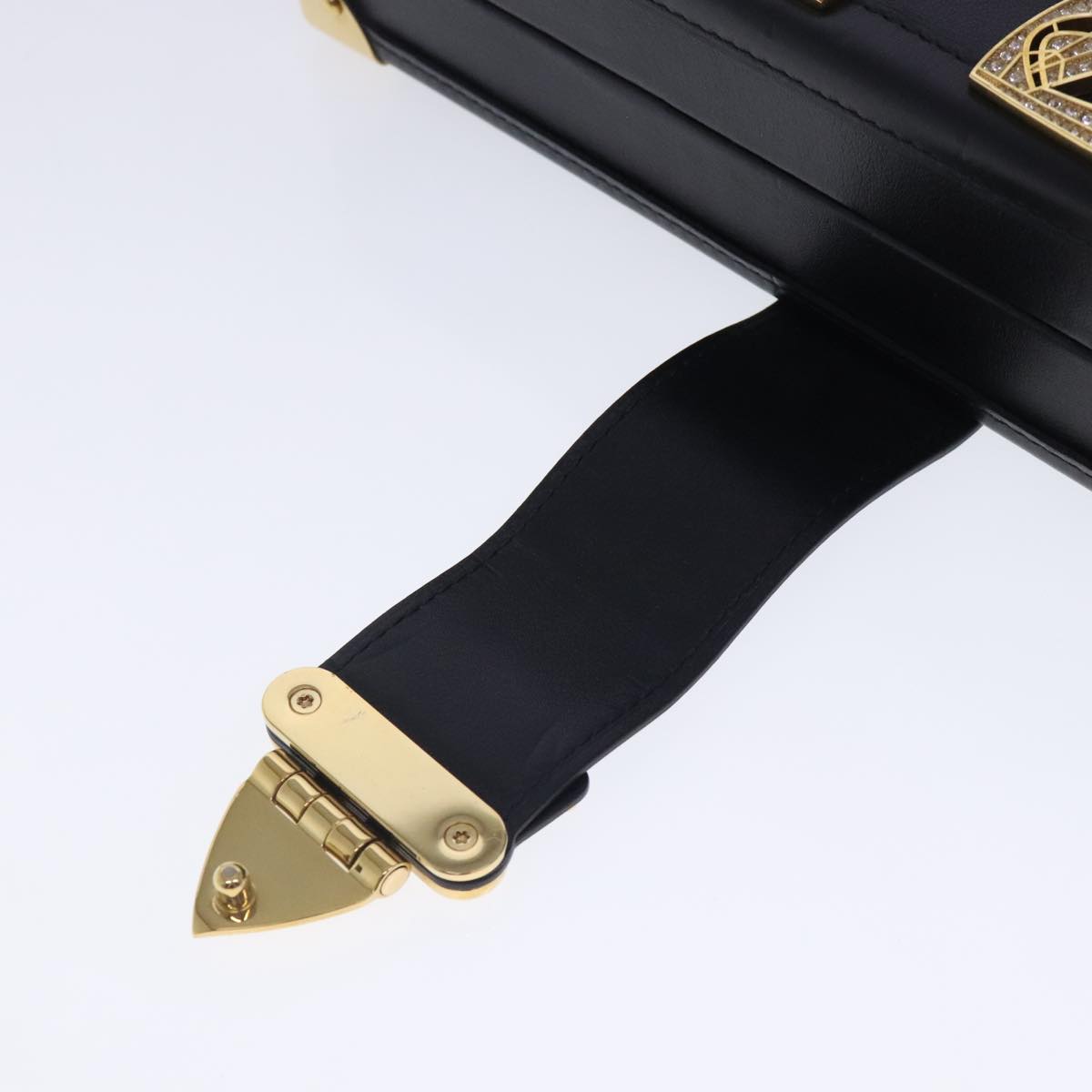LOUIS VUITTON Petite Mar Shoulder Bag Leather Black M599990 LV Auth 93085SM