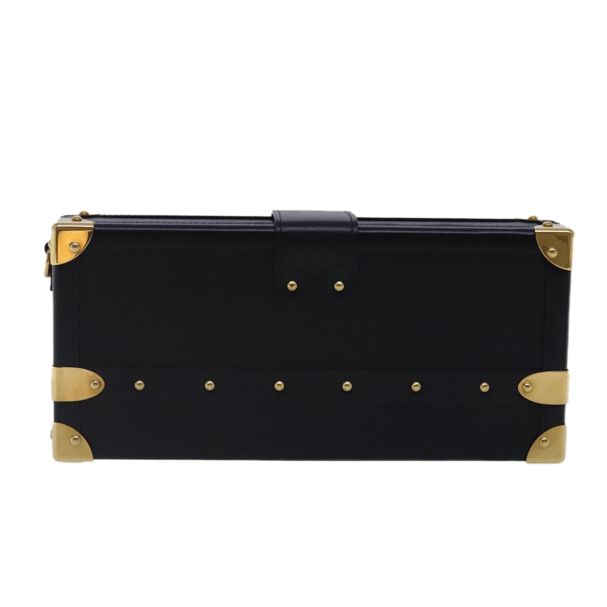 LOUIS VUITTON Petite Mar Shoulder Bag Leather Black M599990 LV Auth 93085SM