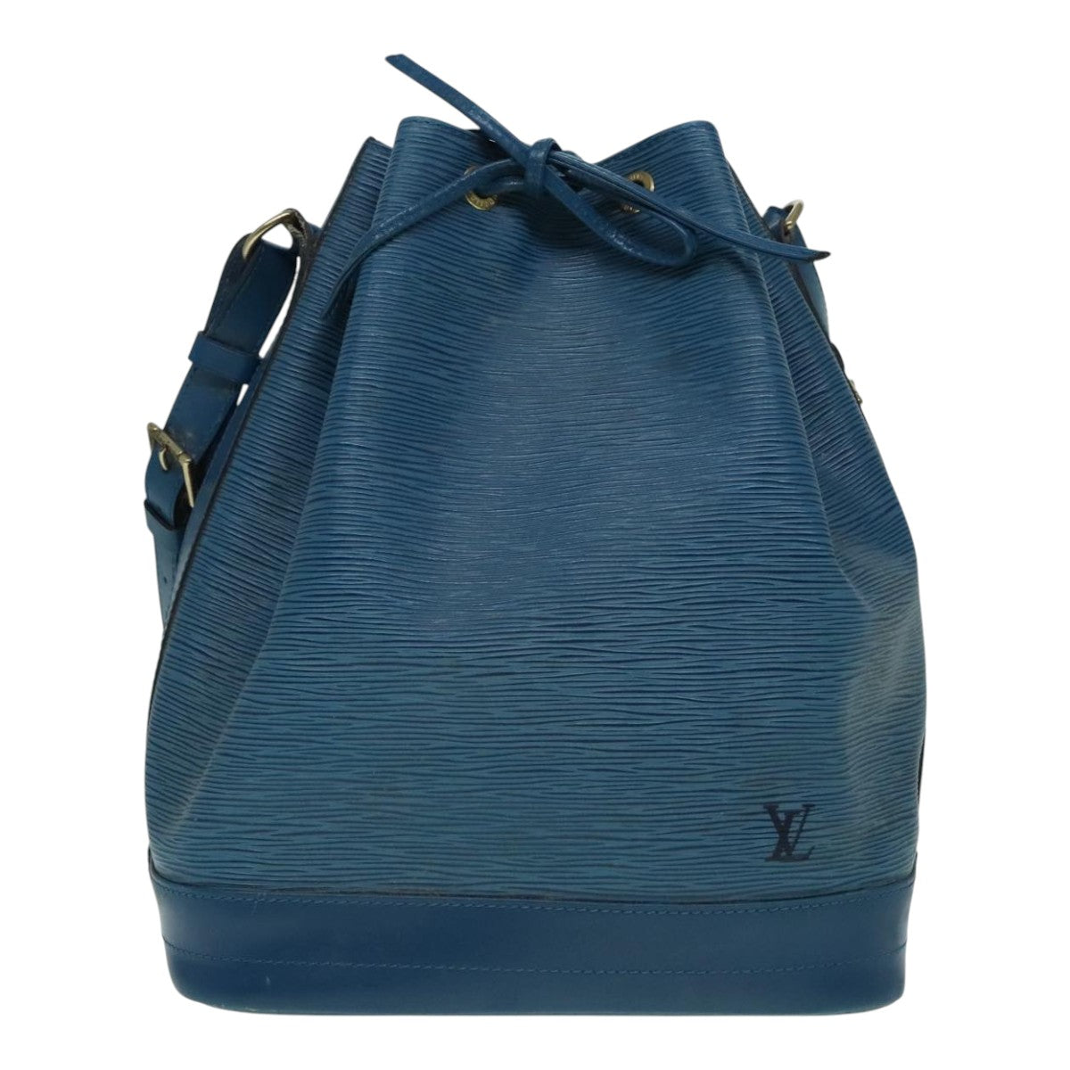 LOUIS VUITTON Epi Noe Shoulder Bag Toledo Blue M44005 LV Auth 93094