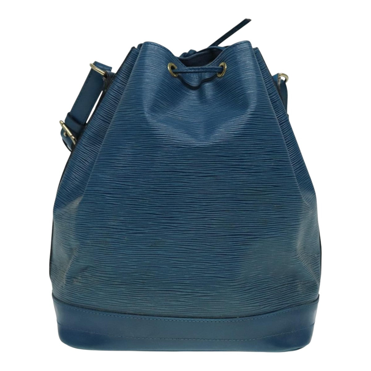 LOUIS VUITTON Epi Noe Shoulder Bag Toledo Blue M44005 LV Auth 93094