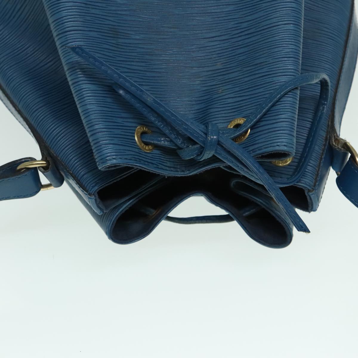LOUIS VUITTON Epi Noe Shoulder Bag Toledo Blue M44005 LV Auth 93094