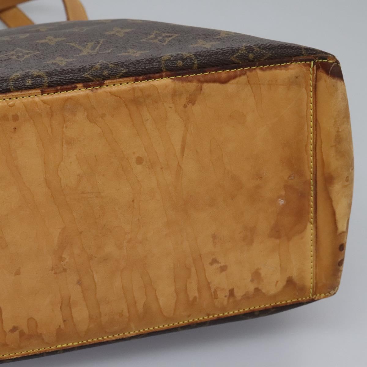 LOUIS VUITTON Monogram Cabas Mezzo Tote Bag M51151 LV Auth 93132