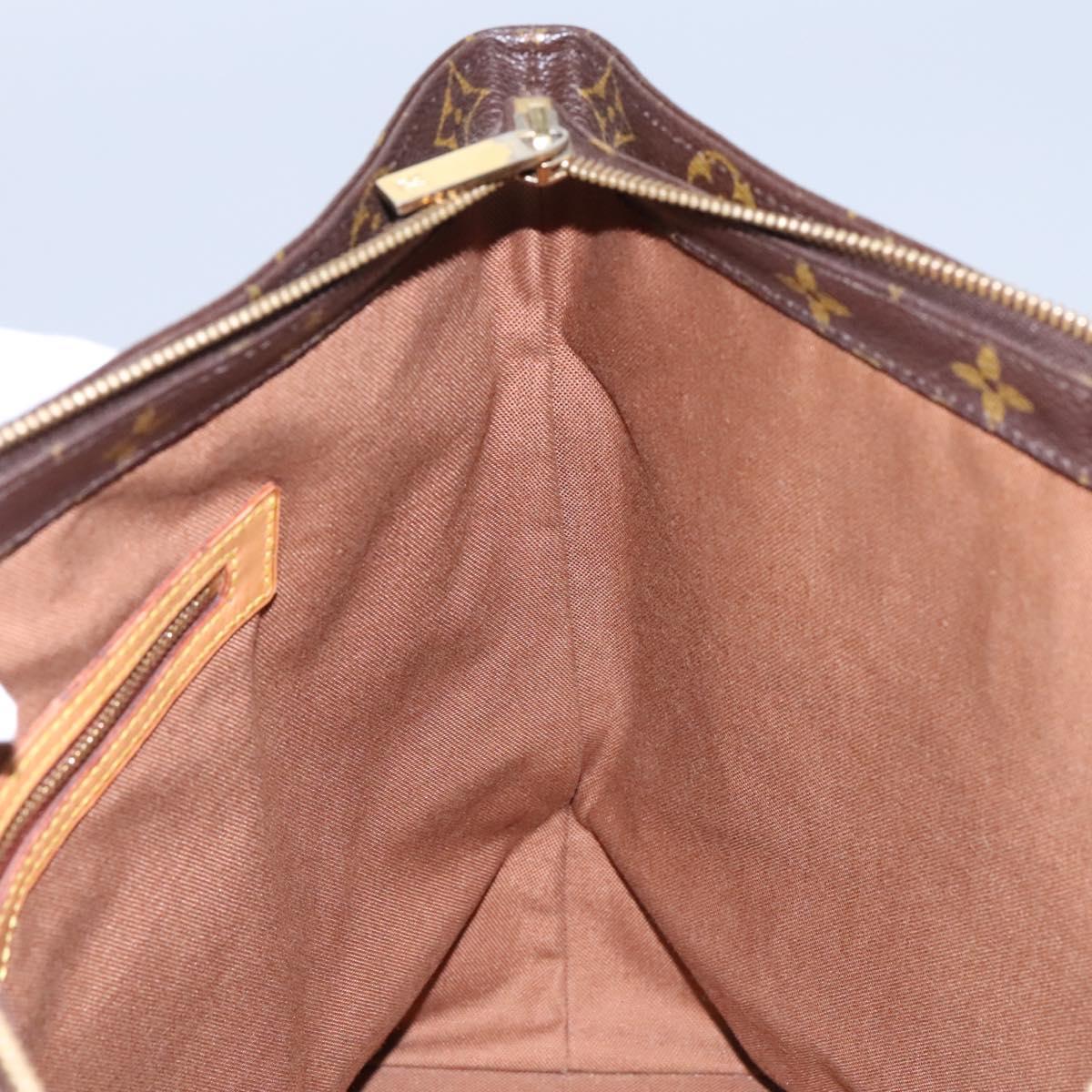 LOUIS VUITTON Monogram Cabas Mezzo Tote Bag M51151 LV Auth 93132