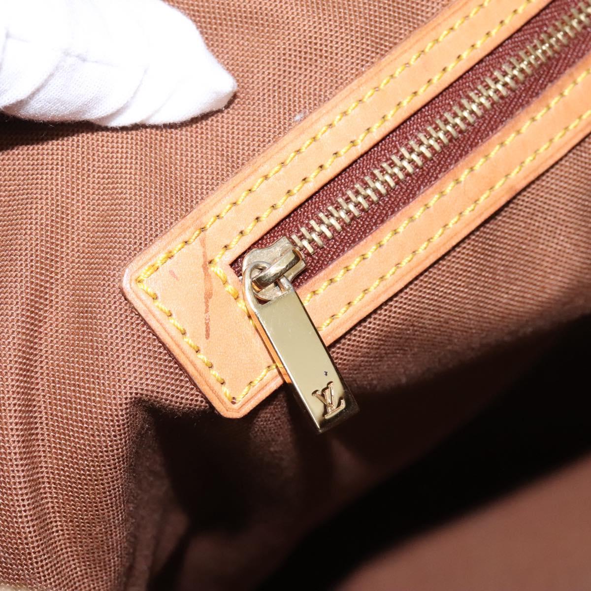 LOUIS VUITTON Monogram Cabas Mezzo Tote Bag M51151 LV Auth 93132