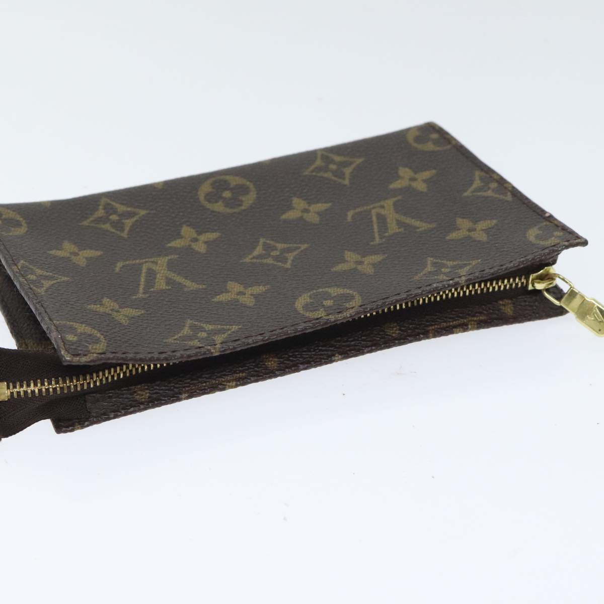 LOUIS VUITTON Monogram Bucket PM Accessory Pouch LV Auth 93151
