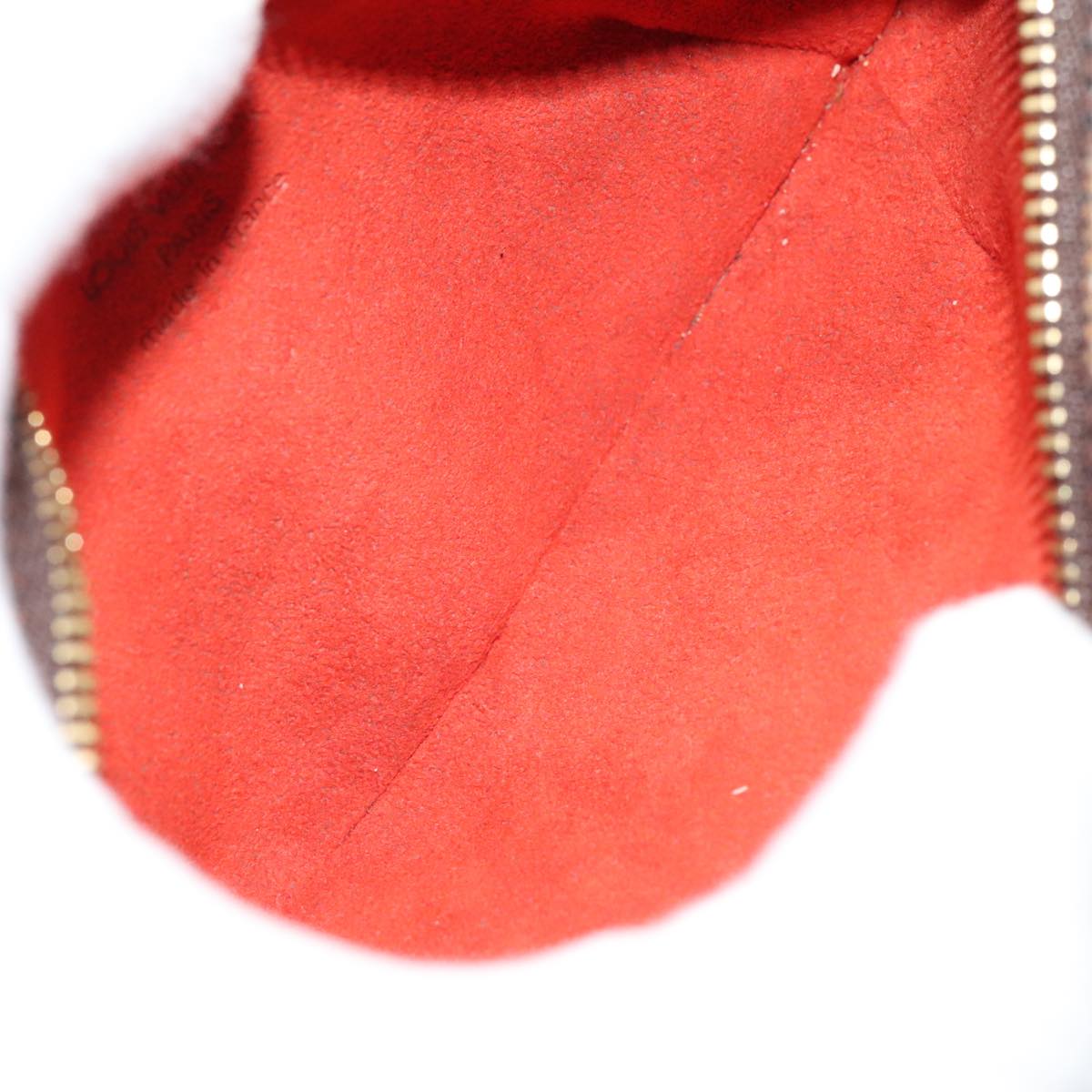 LOUIS VUITTON Damier Ebene Manosque GM Accessory Pouch N51120 LV Auth 93698SAV