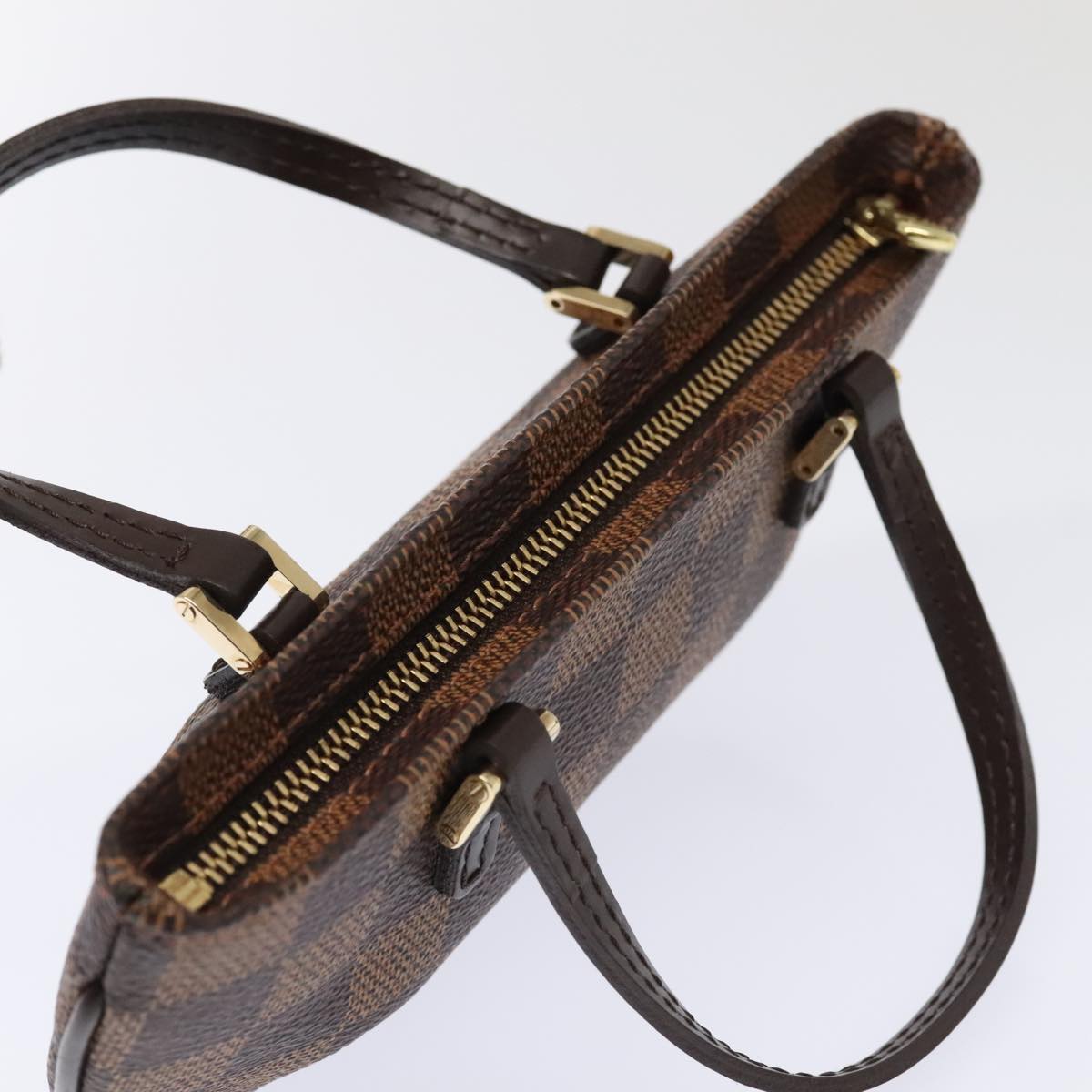 LOUIS VUITTON Damier Ebene Manosque GM Accessory Pouch N51120 LV Auth 93698SAV