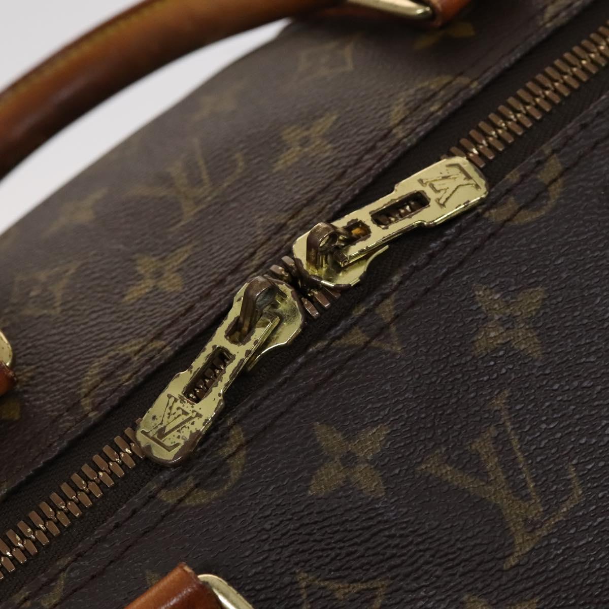 LOUIS VUITTON Monogram Keepall Bandouliere 55 Boston Bag M41414 LV Auth 94151