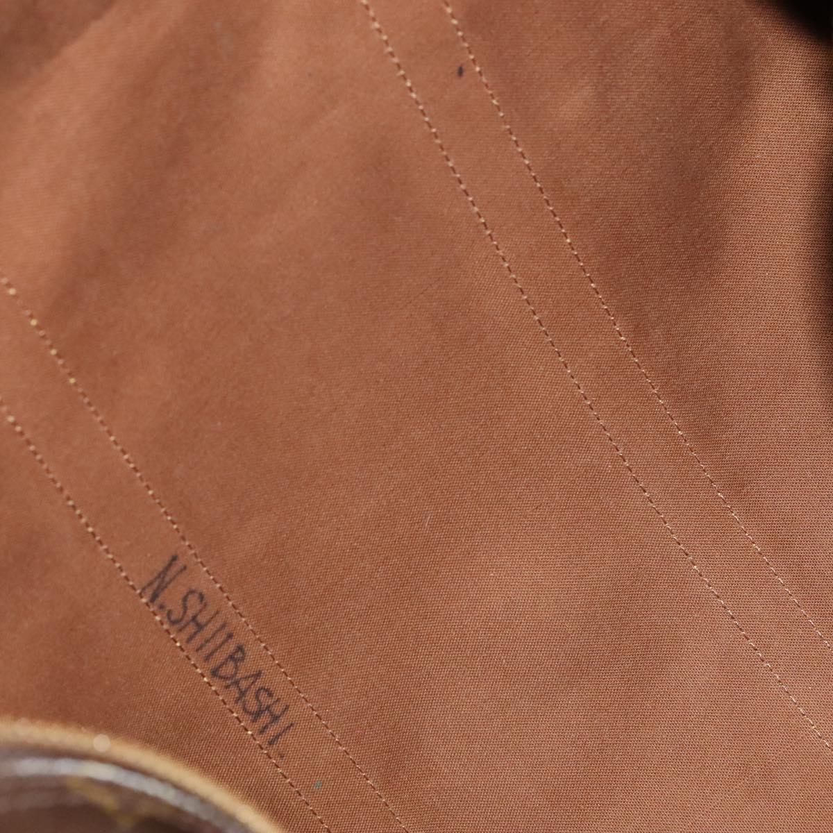 LOUIS VUITTON Monogram Keepall Bandouliere 55 Boston Bag M41414 LV Auth 94151