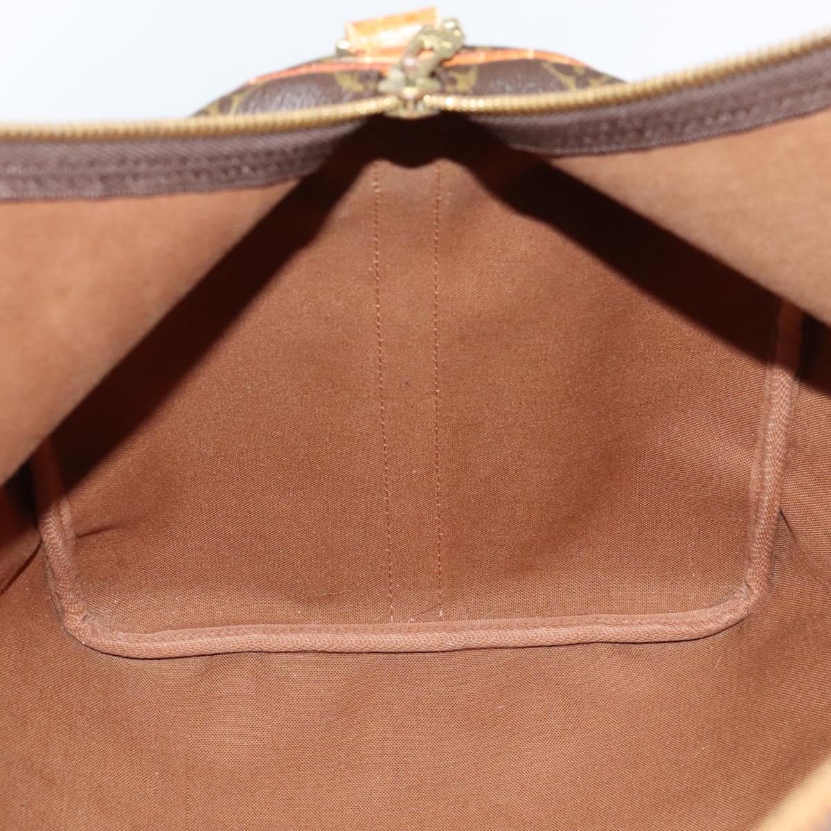 LOUIS VUITTON Monogram Keepall Bandouliere 55 Boston Bag M41414 LV Auth 94151