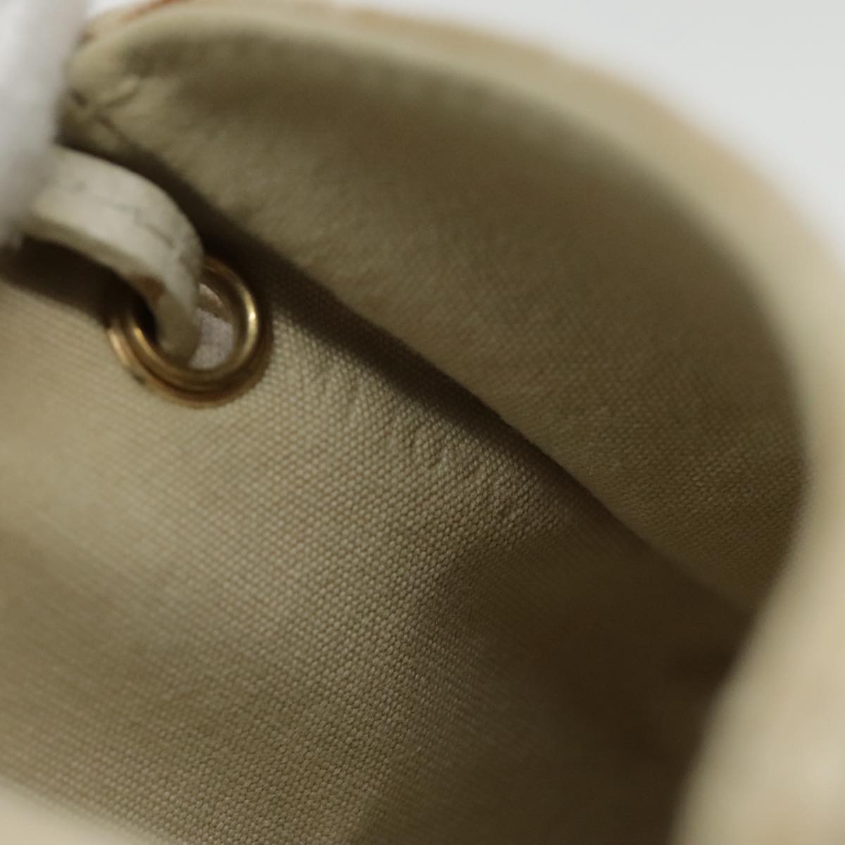 LOUIS VUITTON Monogram Mini Pochette Cancoon Bag Dunne M95312 LV Auth 94163A