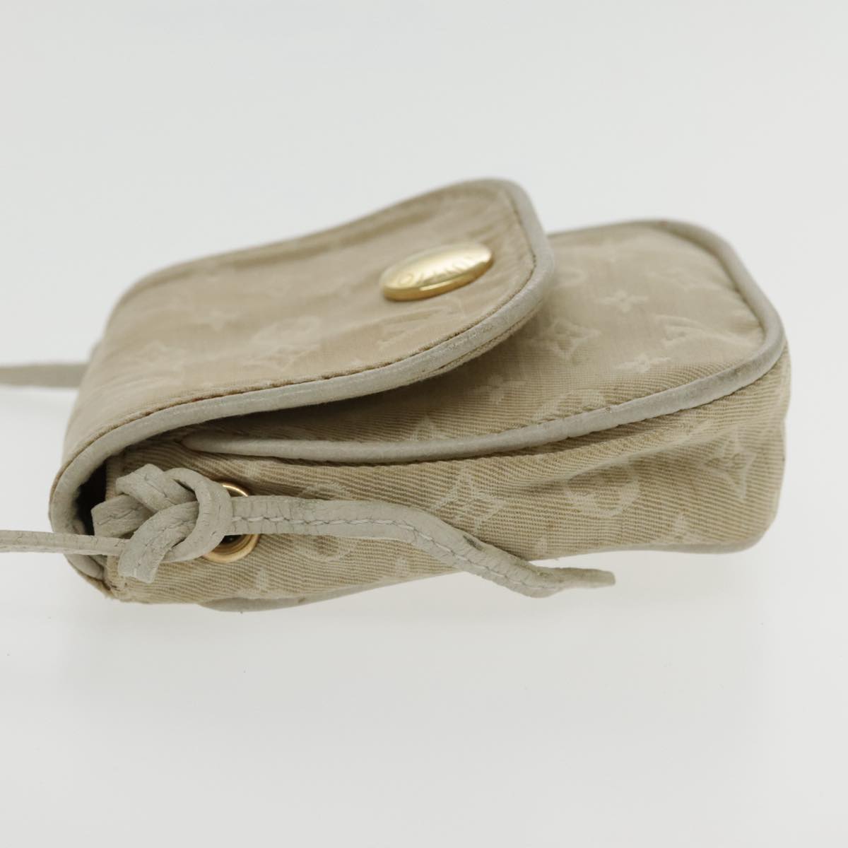 LOUIS VUITTON Monogram Mini Pochette Cancoon Bag Dunne M95312 LV Auth 94163A