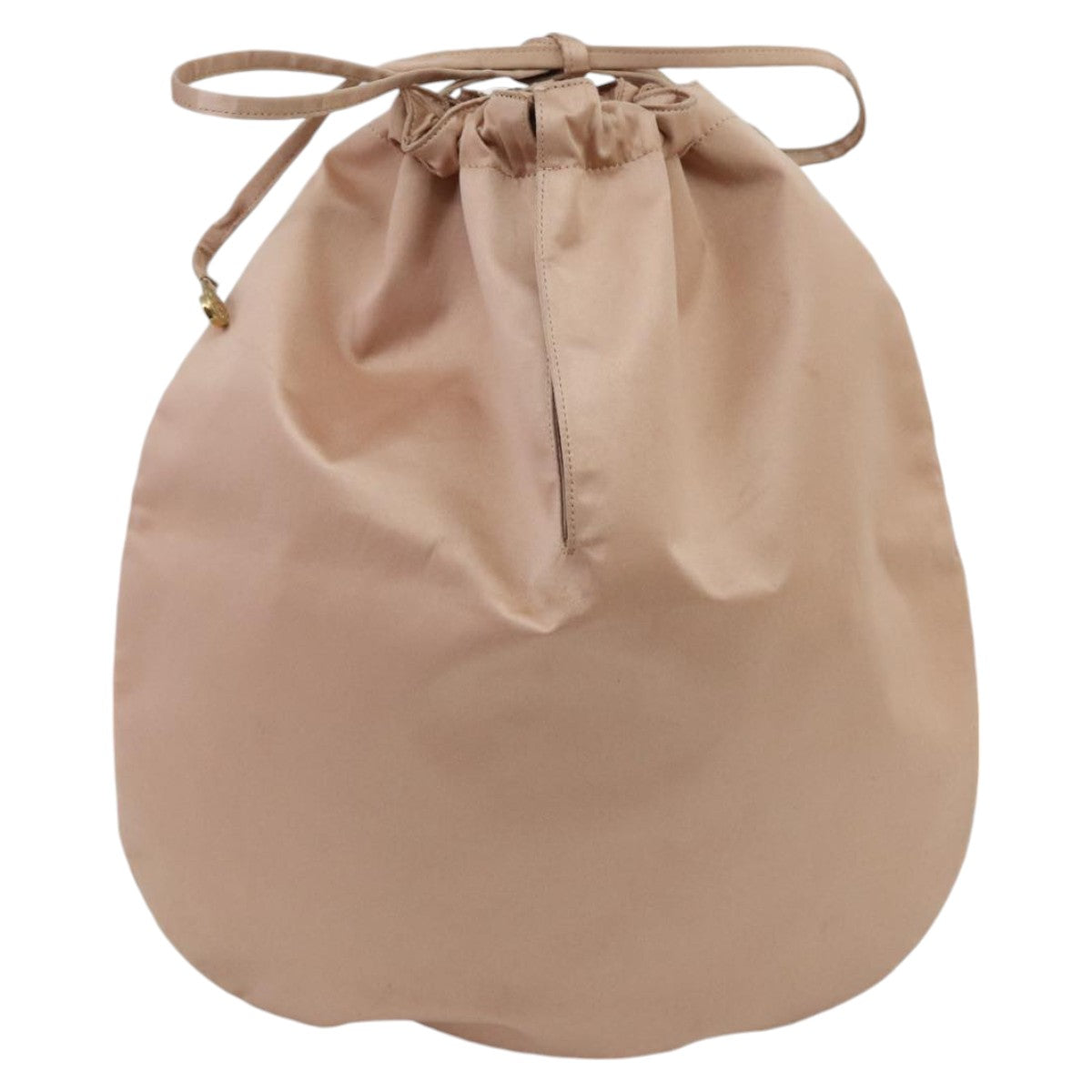 CHANEL Hand Bag Nylon Pink CC Auth 94283