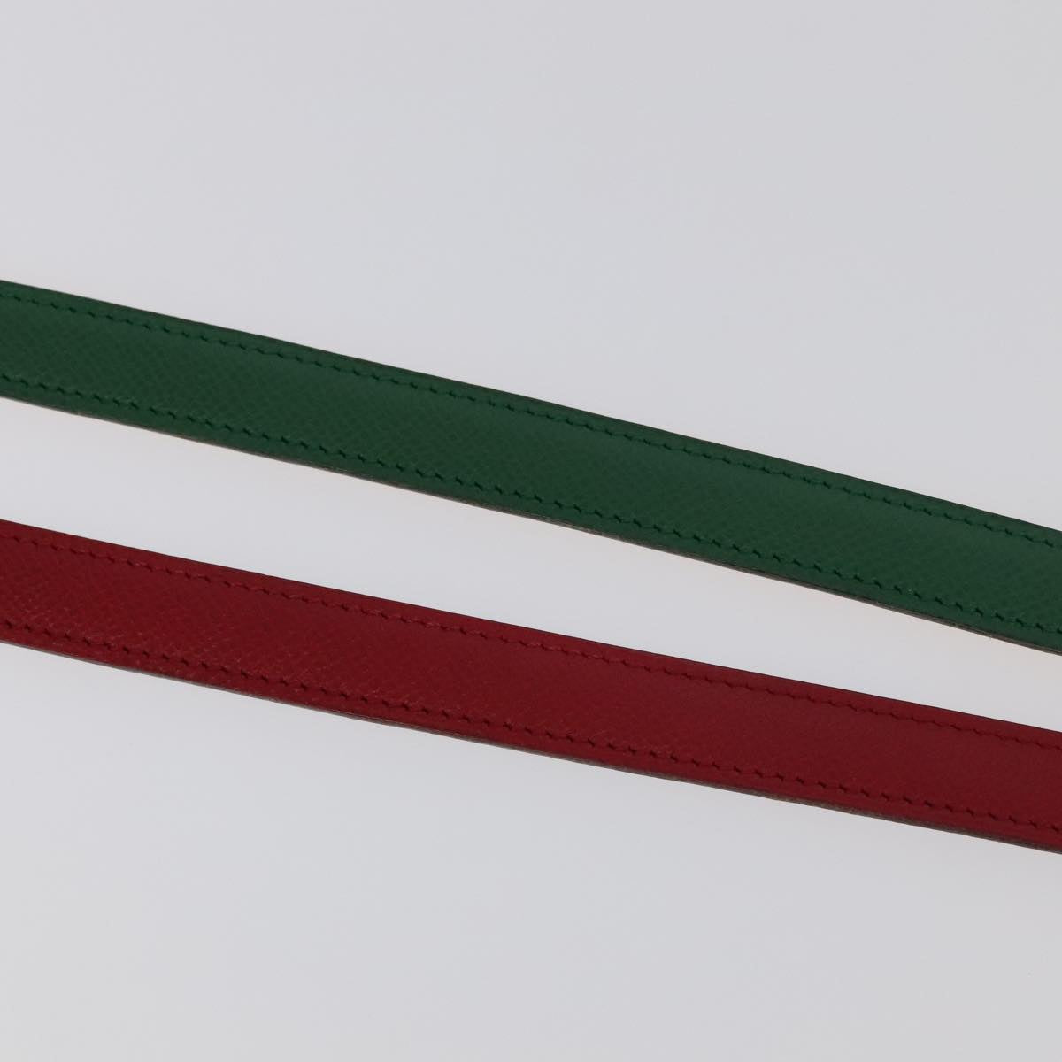 HERMES Belt Leather 28.3"""""""""""""""" Multicolor Gold Auth 94310