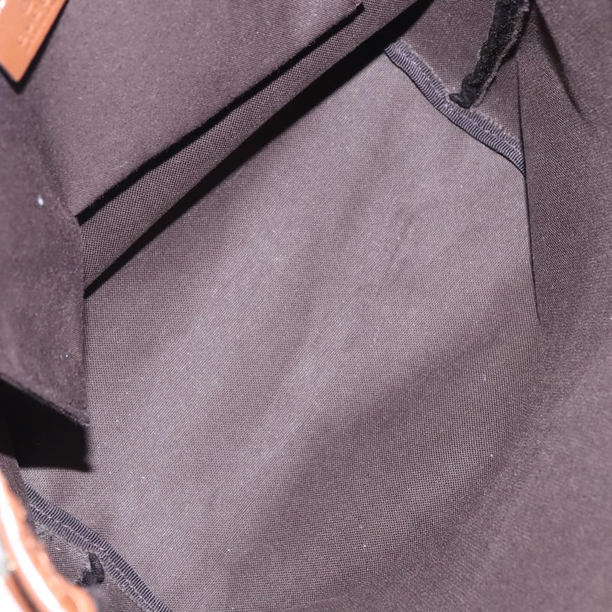 GUCCI GG Supreme Tote Bag PVC Leather Gold White 189896 Auth 94448