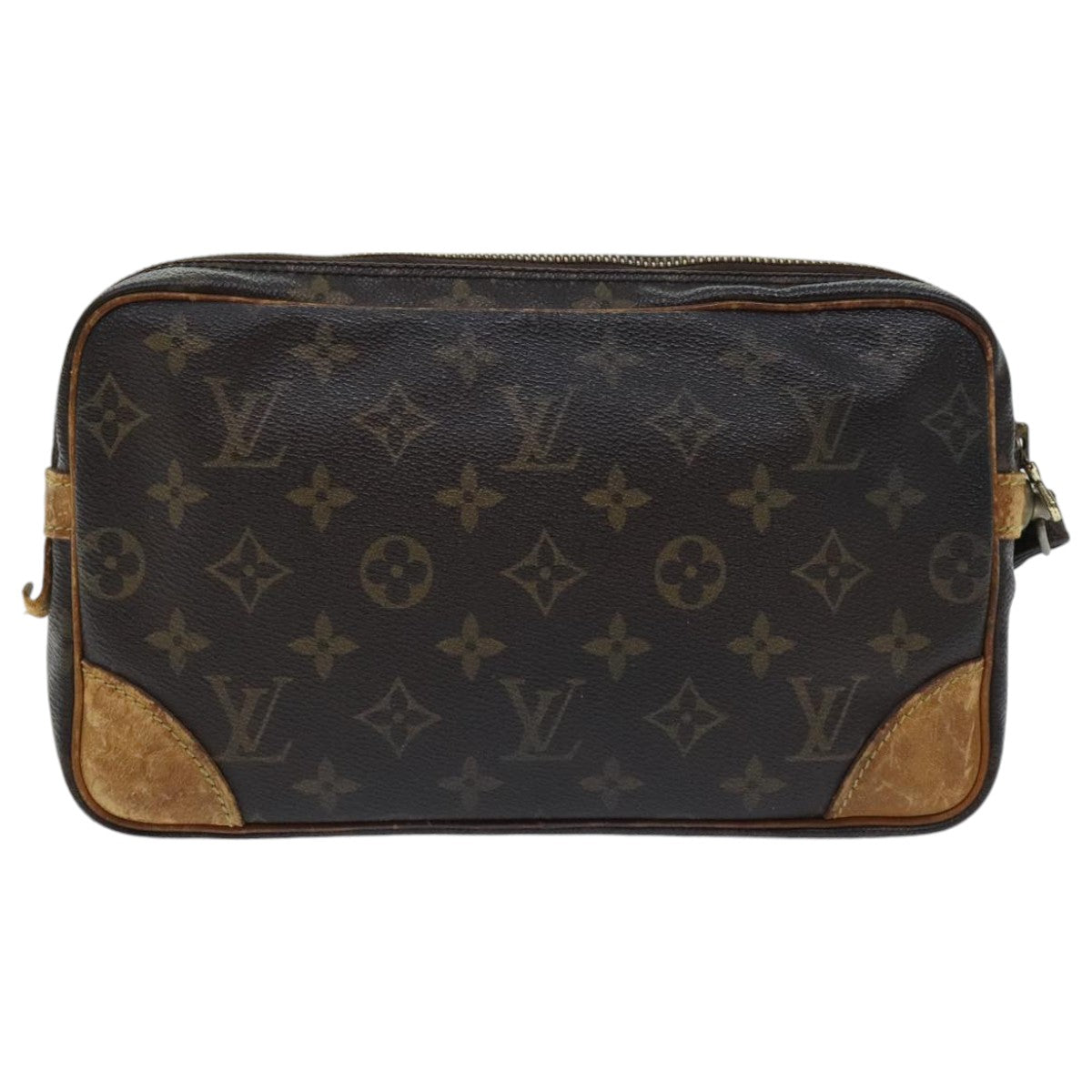 LOUIS VUITTON Monogram Marly Dragonne GM Clutch Bag M51825 LV Auth 94552