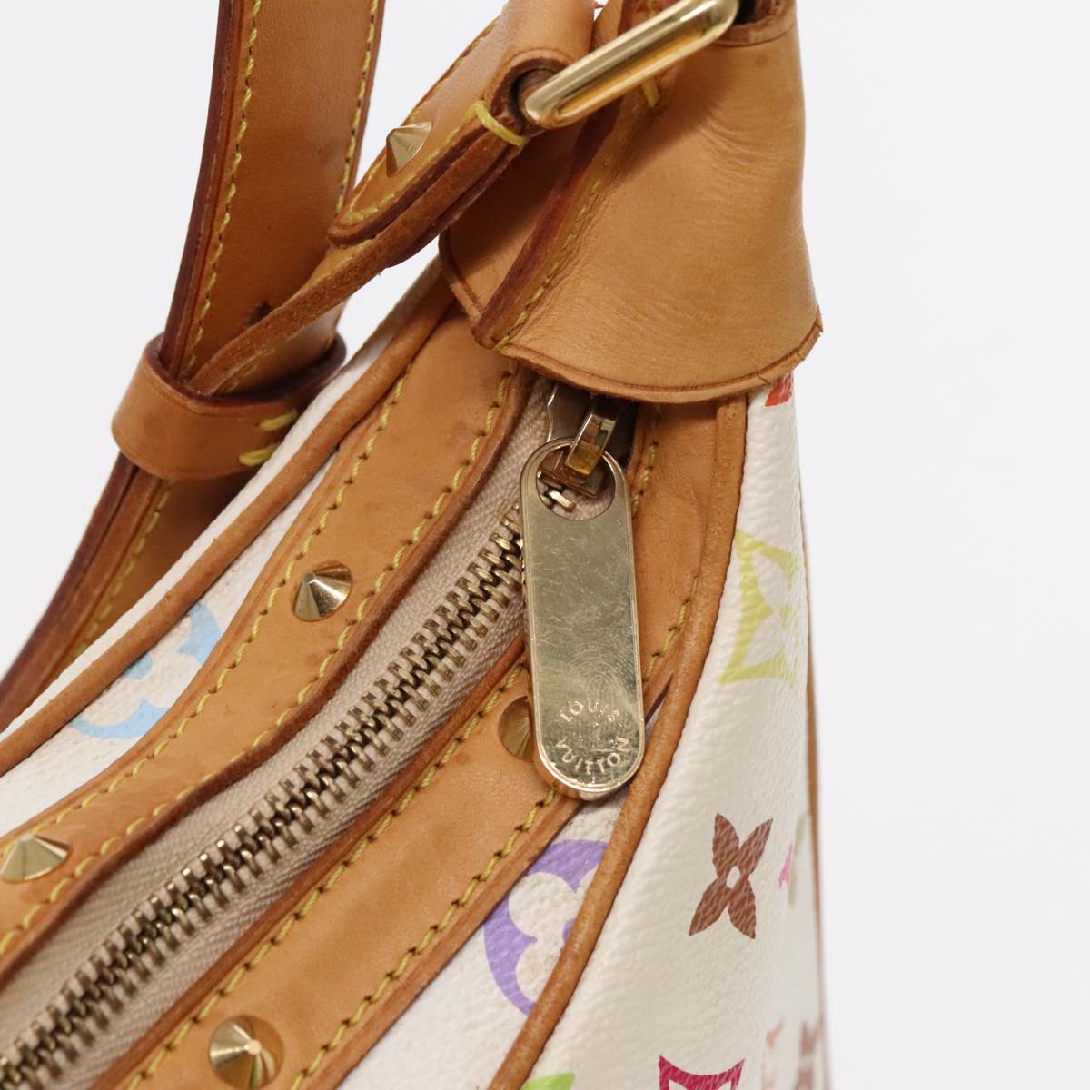 LOUIS VUITTON Monogram Multicolor Boulogne Shoulder Bag M92660 Auth 94715AV