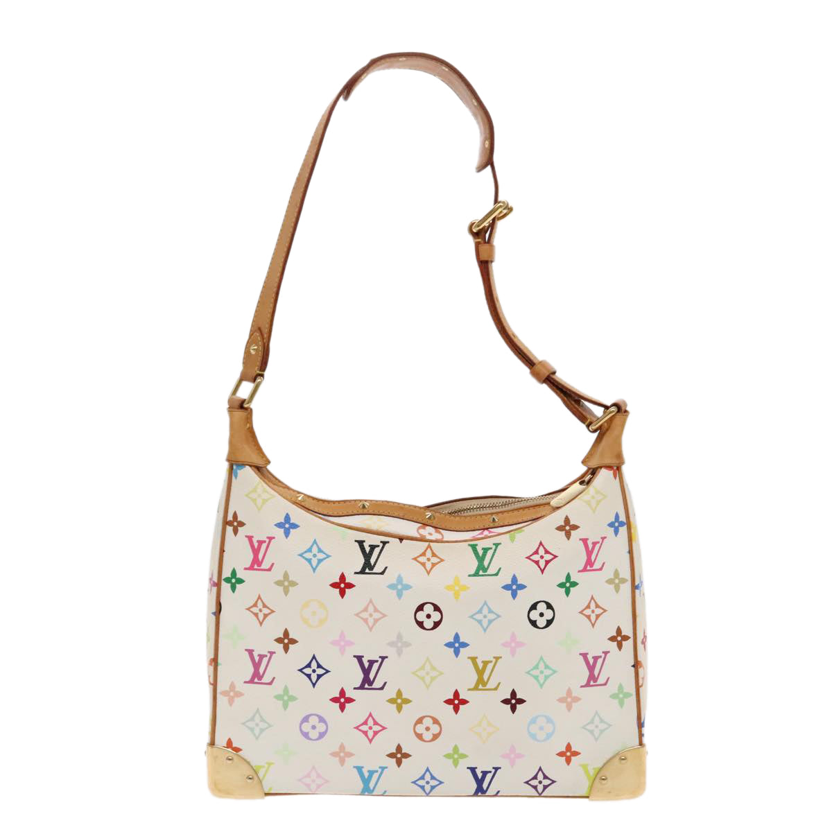 LOUIS VUITTON Monogram Multicolor Boulogne Shoulder Bag M92660 Auth 94715AV