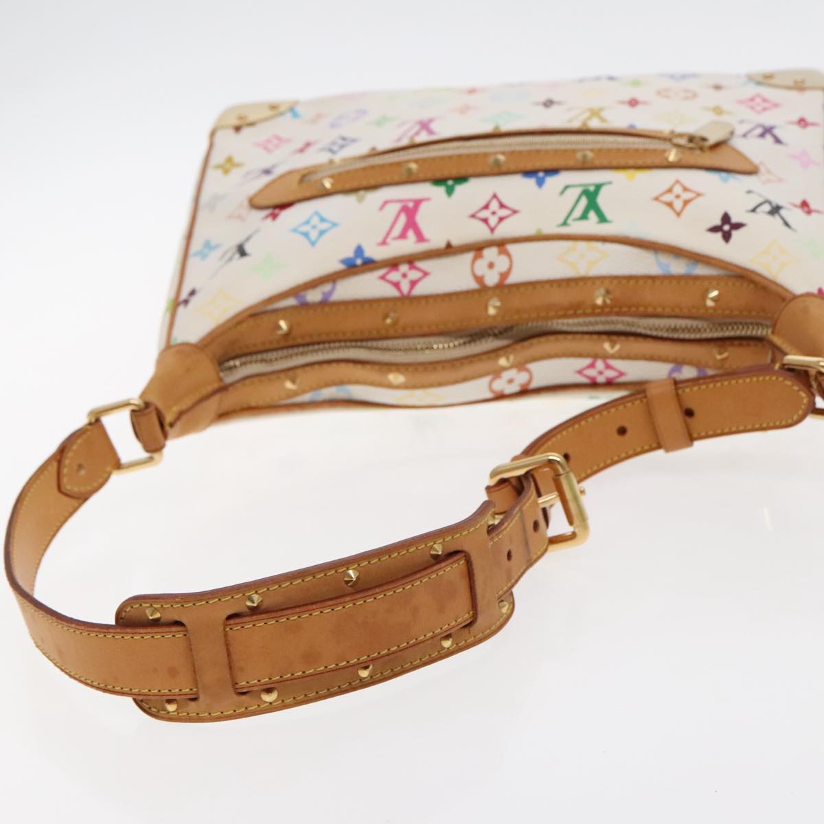 LOUIS VUITTON Monogram Multicolor Boulogne Shoulder Bag M92660 Auth 94715AV