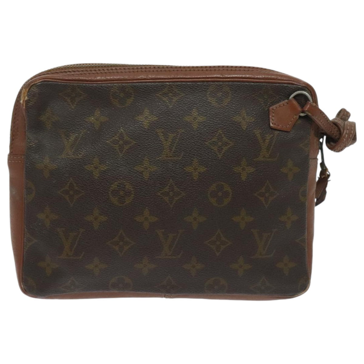 LOUIS VUITTON Monogram Pochette Sports Clutch Bag No.183 LV Auth 95081