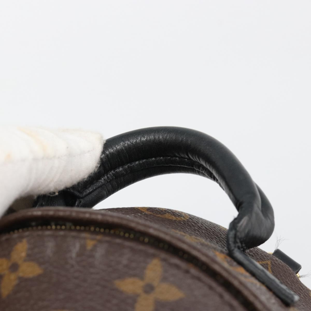 LOUIS VUITTON Monogram Palm Springs MINI Backpack M41562 LV Auth 95115