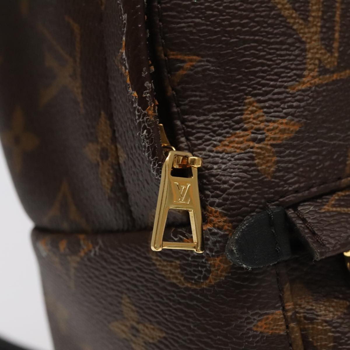 LOUIS VUITTON Monogram Palm Springs MINI Backpack M41562 LV Auth 95115