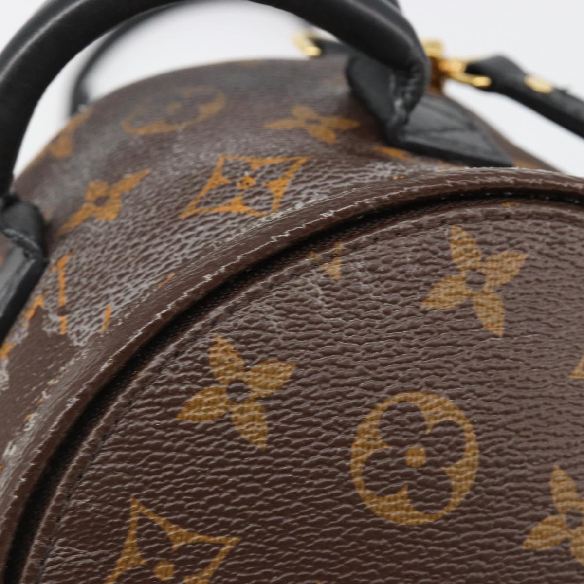 LOUIS VUITTON Monogram Palm Springs MINI Backpack M41562 LV Auth 95115